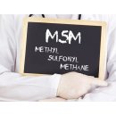 MSM (Methylsulfonmethan) 99,9% Reinheit 1000g  im Kraftpapier-Standbodenbeutel
